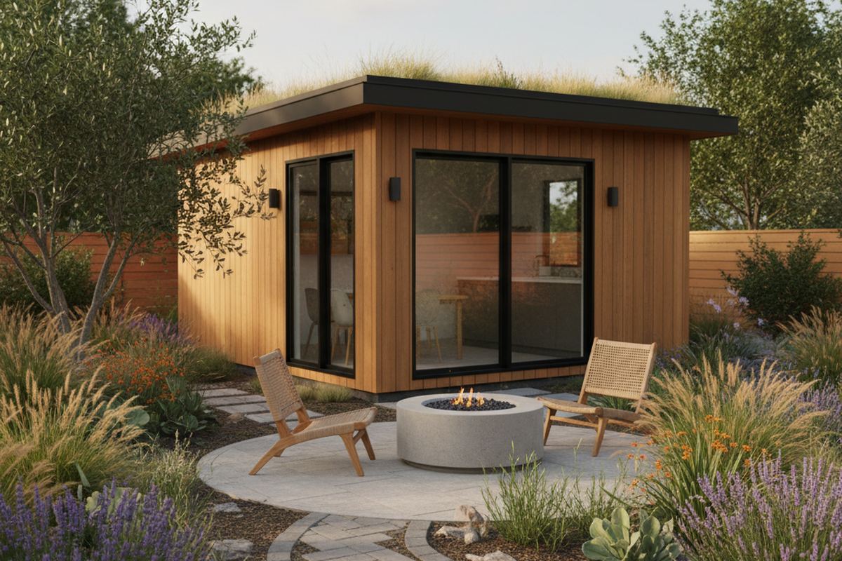 Backyard ADU exterior