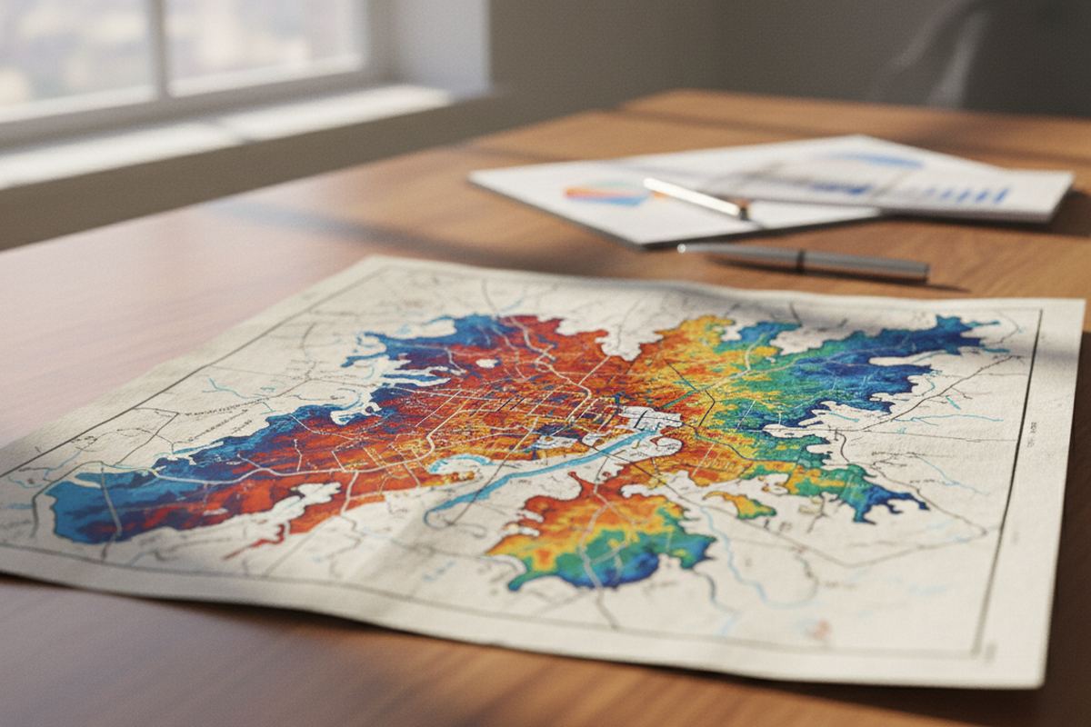 US city cost of living map
