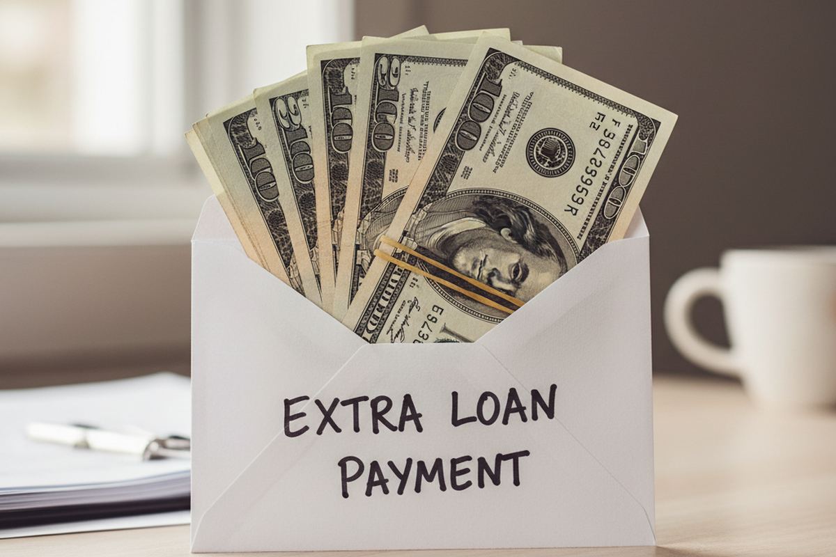 Payment envelope with cash