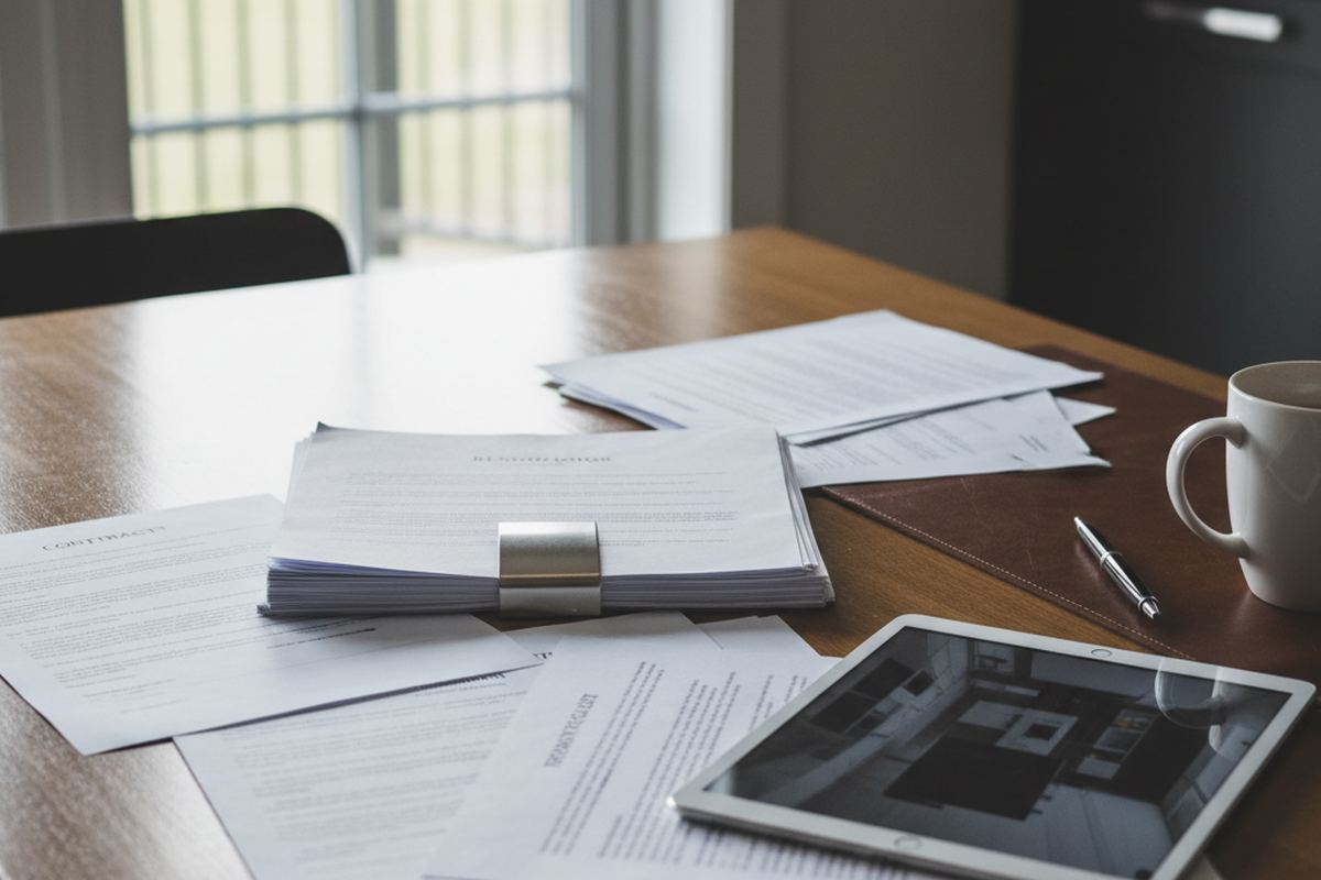 Renovation loan paperwork