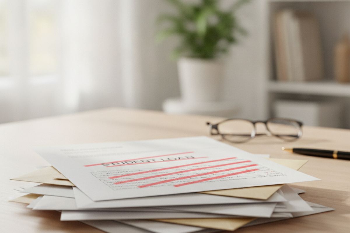 Suspicious mail flagged with red