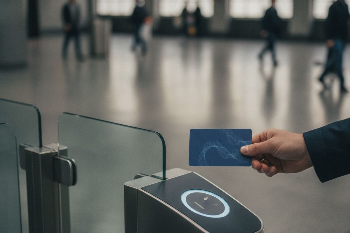 Transit pass in a wallet
